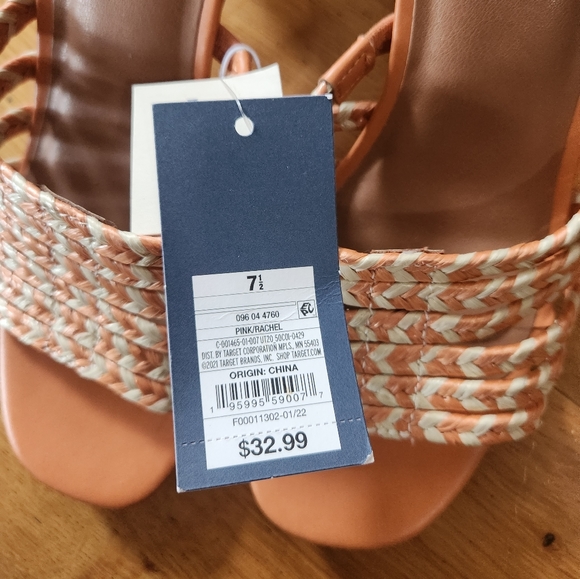 Universal Thread - Rachel Mules - Orange - Size 7.5 - Picture 6 of 6